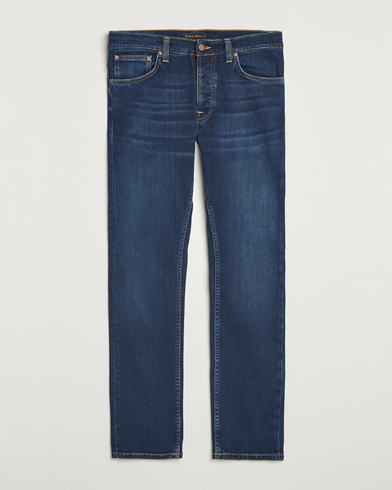 Nudie Jeans Grim Tim Jeans New Ink – Blauw