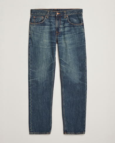 Nudie Jeans Gritty Jackson Jeans Thriller Tracks – Blauw