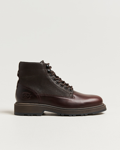 Gant Blisdor Leather Boot Dark Brown – Bruin