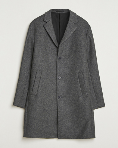 NN07 Austin Wool Coat Grey Melange – Grijs