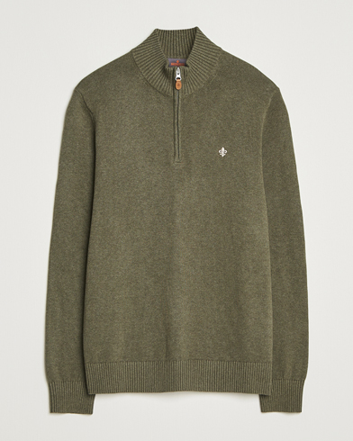 Morris Darmon Half Zip Olive – Groen