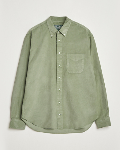 Heren | Gitman Vintage | Gitman Vintage Corduroy Button Down Shirt Sage