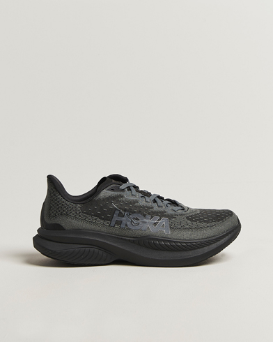 Hoka One Mach 6 Running Sneakers Black/Outer Orbit – Zwart