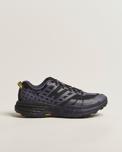 Hoka One Speedgoat 2 Trail Sneakers Black/Squid Ink – Paars