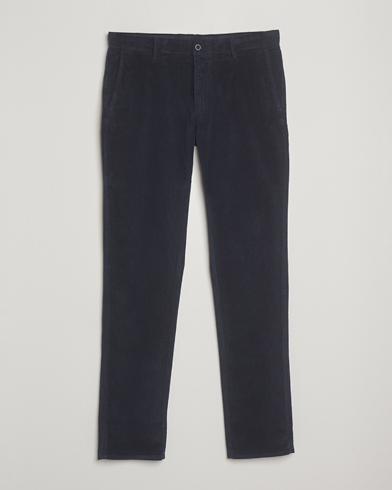 Incotex Slim Fit Leisure Cord Slacks Navy - Maat: W33 - Kleur: Blauw