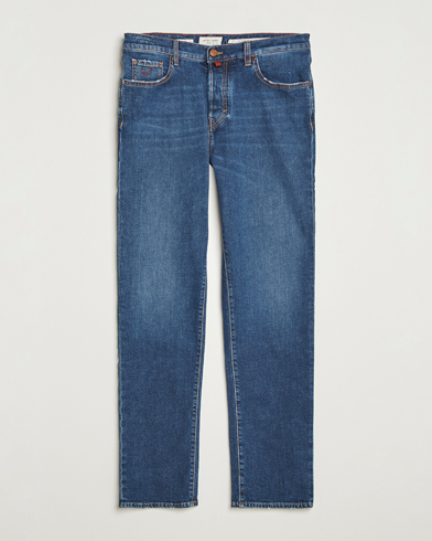 Jacob Cohën Edos Regular Straight Fit Jeans Mid Blue – Blauw
