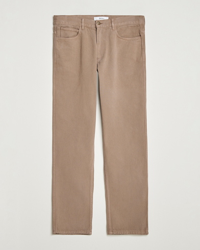 Palmes Coarse 5-Pocket Trousers Fossil – Bruin