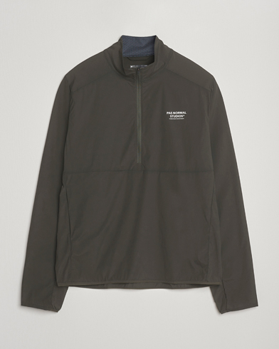 Heren | Pas Normal Studios | Pas Normal Studios Balance Half Zip Jacket Dark Olive