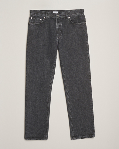 Filippa K Tapered Cropped Jeans Washed Black – Zwart