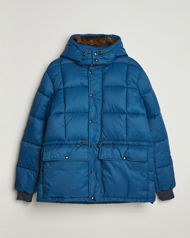 RRL Ellis Down Parka Vintage Blue – Blauw