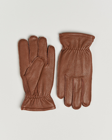 Polo Ralph Lauren Full Grain Leather Gloves Caramel – Bruin