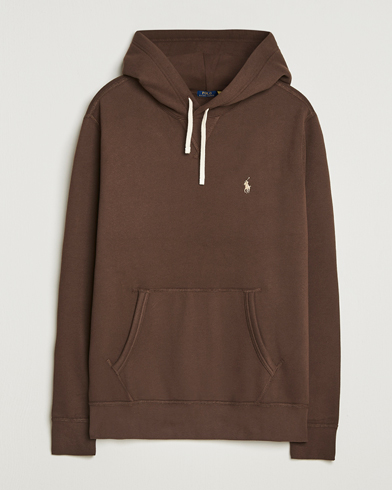 Polo Ralph Lauren RL Fleece Hoodie Nutmeg Brown – Bruin