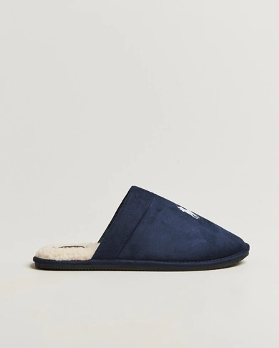 Heren | Polo Ralph Lauren | Polo Ralph Lauren Klarence Dress Slipper Navy/BlackWatch