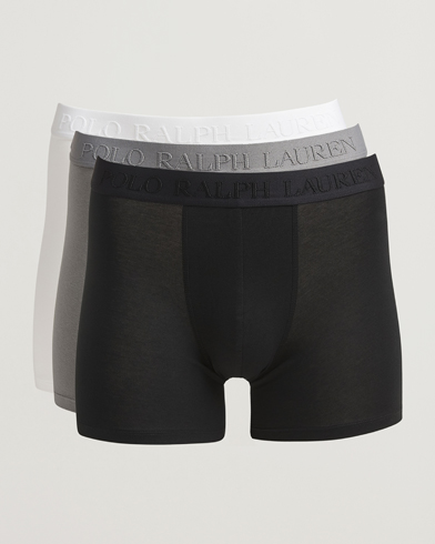 Polo Ralph Lauren 3-Pack Boxer Briefs Black/Grey/White – Grijs