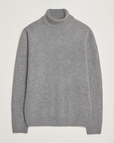 Stenströms Brushed Merino Rollneck Grey – Grijs