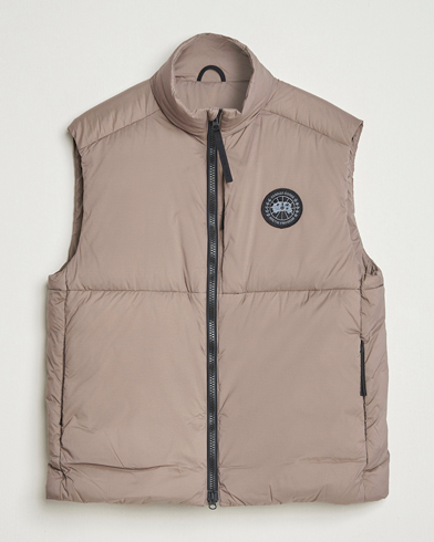 Canada Goose Lodge Vest Taupe – Bruin