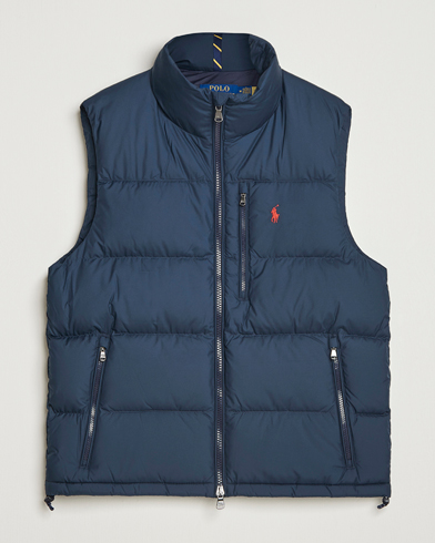 Polo Ralph Lauren Gorham Down Vest Collection Navy – Blauw