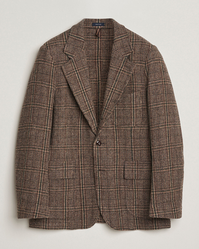 Drake's MKVII Harris Tweed Blazer Brown – Bruin
