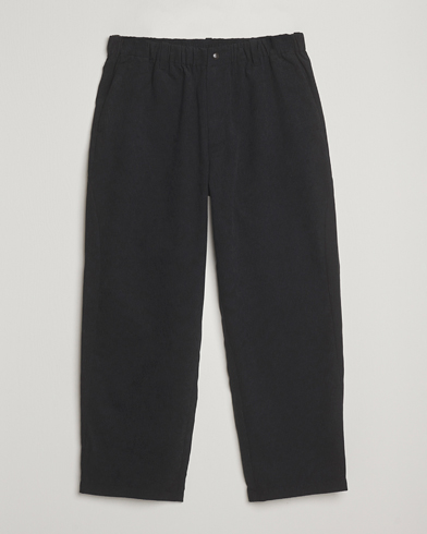Goldwin Wale Corduroy Straight Pants Black – Zwart