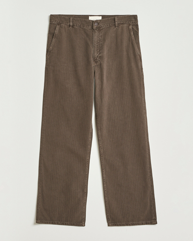 Jeanerica Genua Herringbone Twill Chino Brown – Bruin
