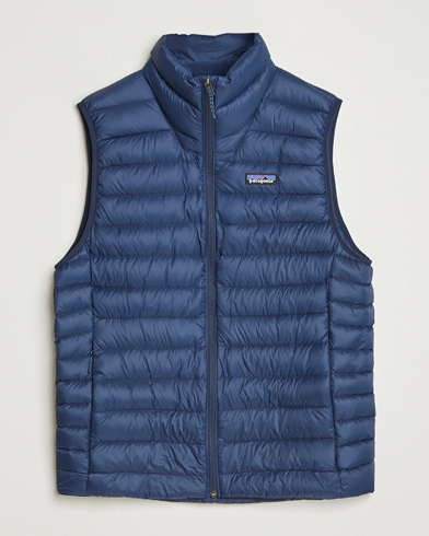 Patagonia Down Sweater Vest New Navy – Blauw