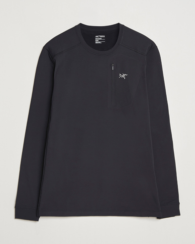 Arc'teryx Rho Baselayer Crew Neck Black – Zwart