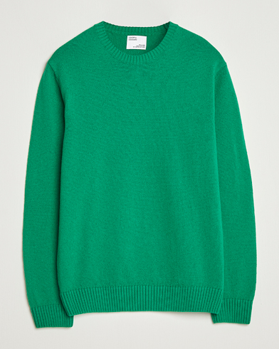 Colorful Standard Classic Merino Wool Crew Neck Kelly Green – Groen