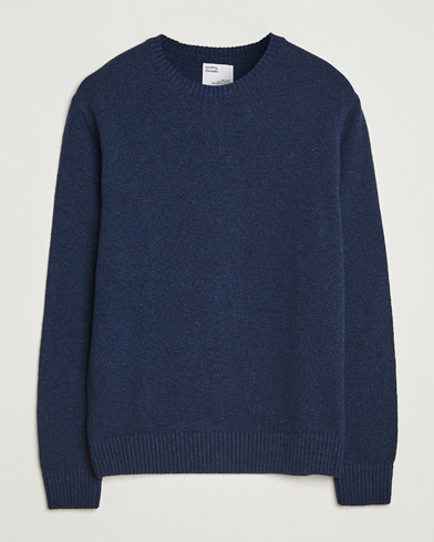 Colorful Standard Classic Merino Wool Crew Neck Marine Blue – Blauw