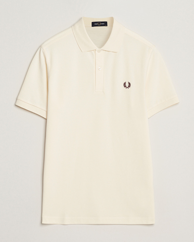 Fred Perry Plain Polo Shirt Ecru – Wit
