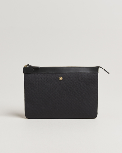 Mismo M/S Nylon Pouch Large Haptic Black/Black – Zwart