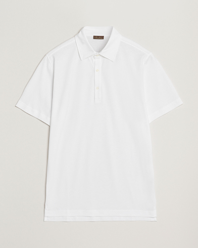 Stenströms Supima Cotton Polo Shirt White – Wit