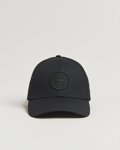 Stone Island Stone IslandClassic Cotton Logo CapBlack – Zwart