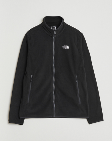 The North Face Glacier Fleece Full Zip Black – Zwart