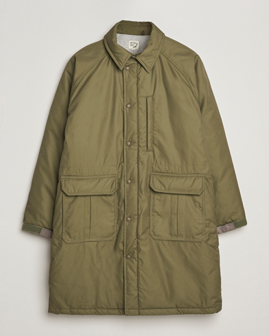 orSlow Padded Active Coat Army Green – Groen