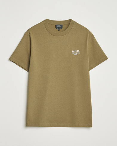 A.P.C. Rue Madame T-Shirt Khaki Green – Groen