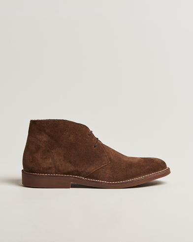 Loake Shoemakers Sahara Suede Chukka Dark Brown – Bruin