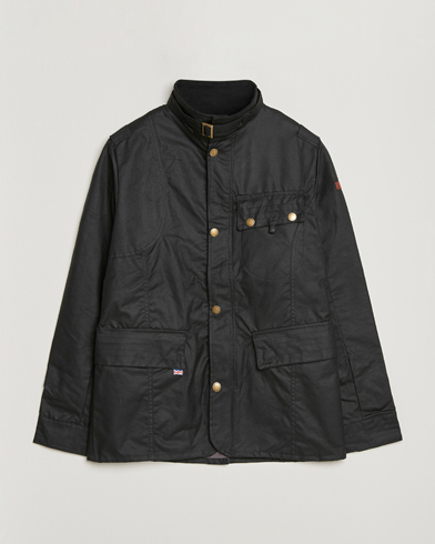 Peregrine Bexley Wax Jacket Black – Zwart