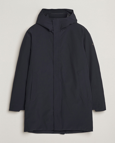Fred Perry Padded Zip Through Parka Black | Man - CareOfCarl.nl