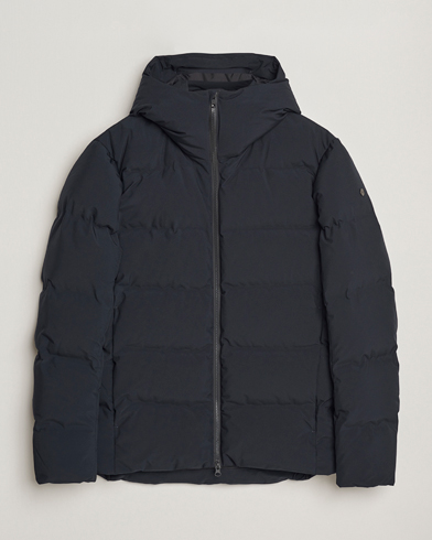 Moncler Montgenevre Flannel Down Jacket Navy | Man - CareOfCarl.nl