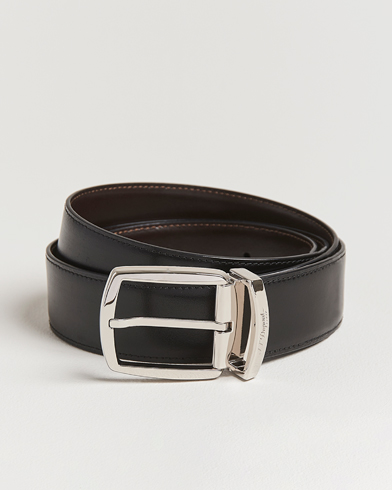 S.T. Dupont Reversible Euro Belt 35mm Black/Brown