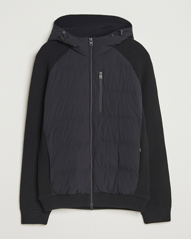 Woolrich Matt Stretch Hybrid Jacket Black – Zwart