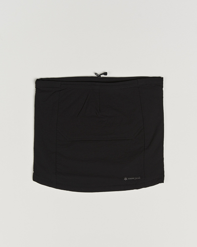 Snow Peak Breathable Insulated Neck Warmer Black – Zwart