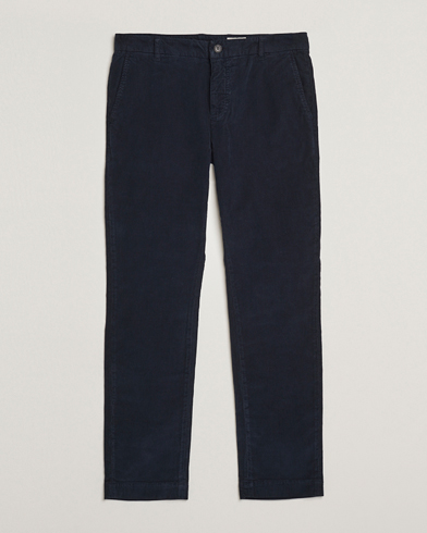 Morris Jeffrey Cord Chinos Navy – Blauw