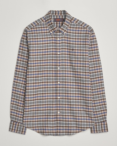 Morris Flannel Check Shirt Brown – Bruin