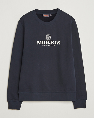 Morris Brian Sweatshirt Old Blue – Blauw