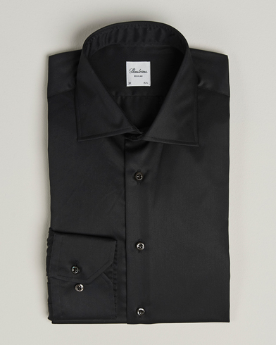 Stenströms Regular Fit Shirt Black – Zwart