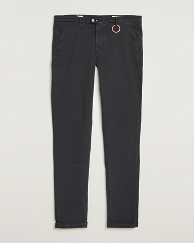 Tramarossa Luis Superstrech Cotton Chino Black – Zwart