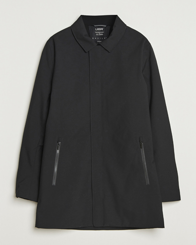 UBR Regulator Coat Savile Black Wool – Zwart