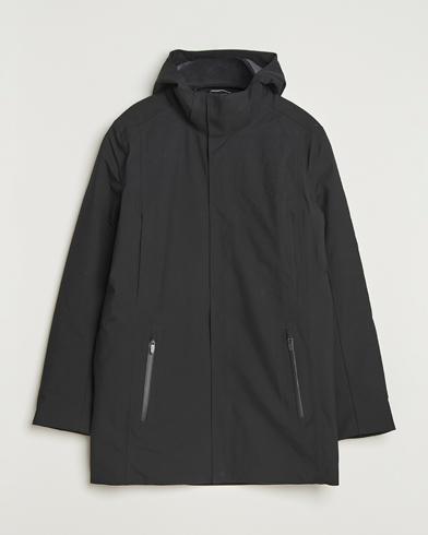 UBR Regulator Parka Savile Black Wool – Zwart