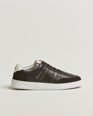 PS Paul Smith Birch Leather/Suede Sneaker Brown – Bruin